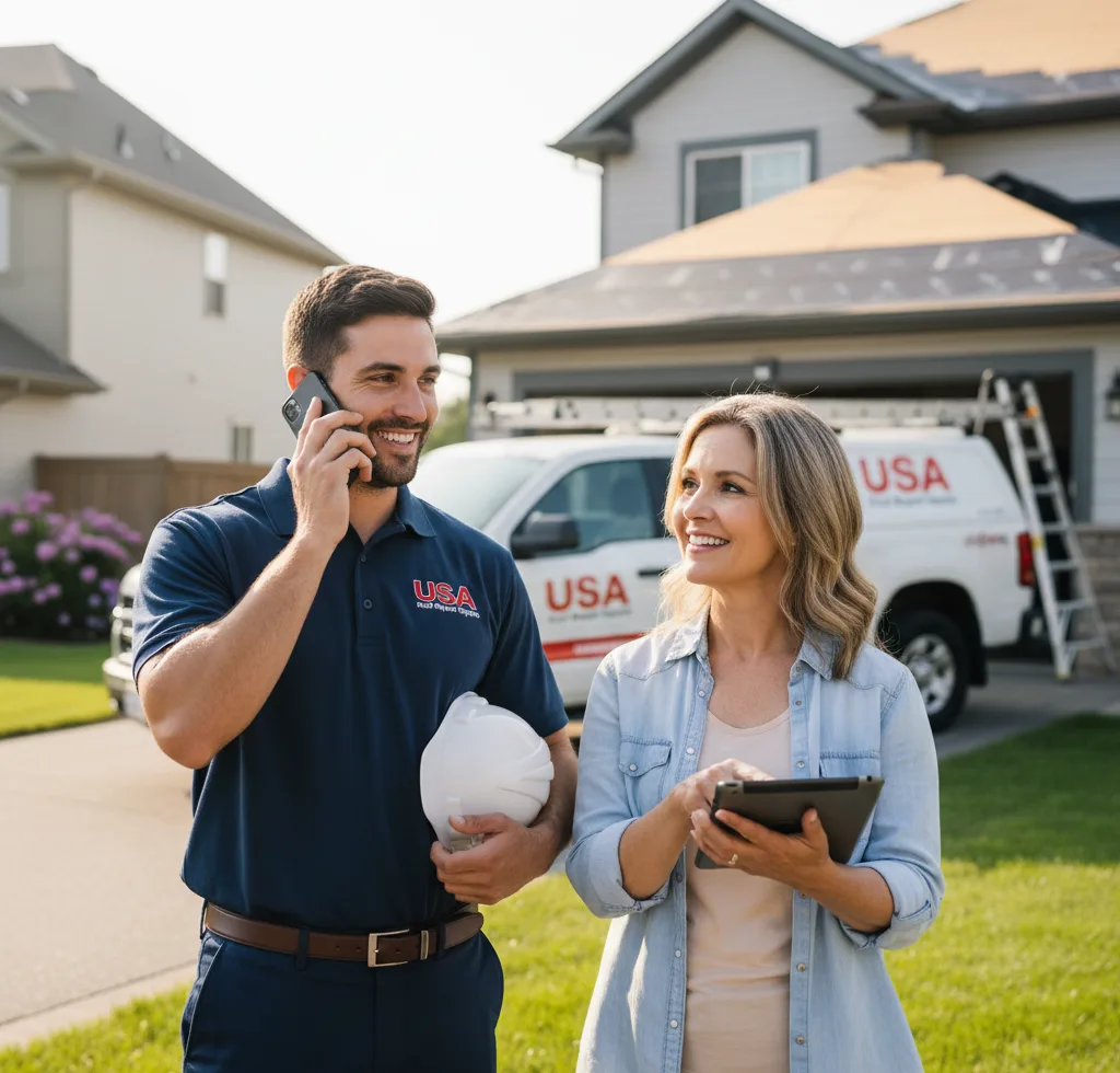 USA Roof Repair Experts customer support in Devils Lake